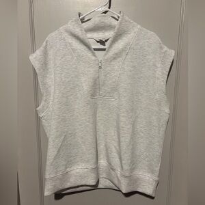 Rae Mode short sleeve quarter zip pullover scuba
